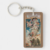 "Primavera enセビリア"のヴィンテージの芸術のキーホルダー キーホルダー (正面)