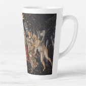 Primavera、Sandro Botticelliによる春の寓話 カフェラテマグ (右)