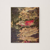 Primavera、Sandro Botticelliによる春の寓話 ジグソーパズル (縦)