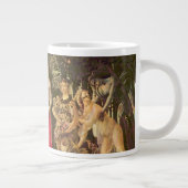 Primavera、Sandro Botticelliによる春の寓話 ジャンボコーヒーマグカップ (右)
