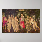 Primavera、Sandro Botticelliによる春の寓話 ポスター (正面)