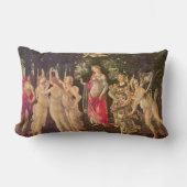 Primavera、Sandro Botticelliによる春の寓話 ランバークッション (正面)