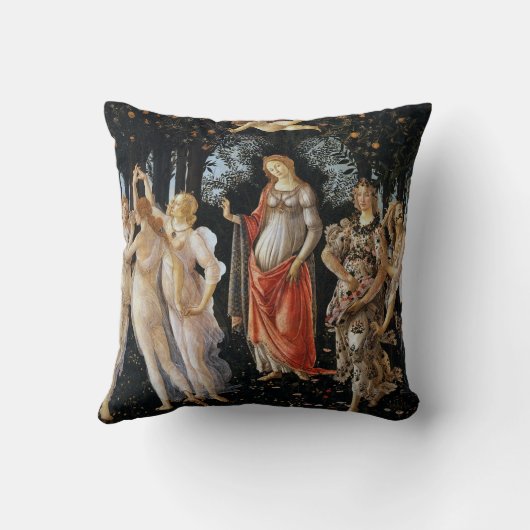 Primavera, Sandro Botticelli, 1482 クッション (裏面)