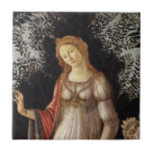 Primavera, Venus詳細by Sandro Botticelli タイル (正面)