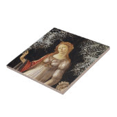 Primavera, Venus詳細by Sandro Botticelli タイル (側面)