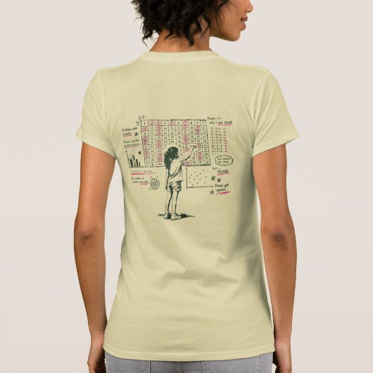 Prime_Numbers Tシャツ (裏面)