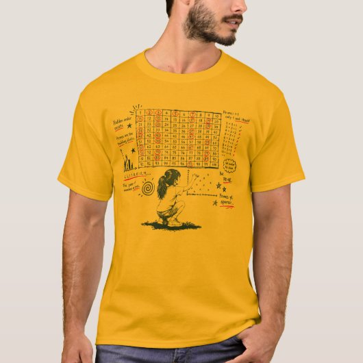 Prime_Numbers Tシャツ (正面)