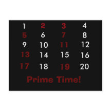 Prime Time Mathはがき