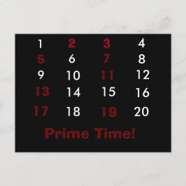 Prime Time Mathはがき ポストカード