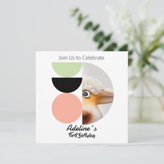 Primer cumpleaños 招待状 (スタンド正面)