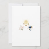  Primera Comunión Boys Twin First Holy Communion 招待状 (裏面)