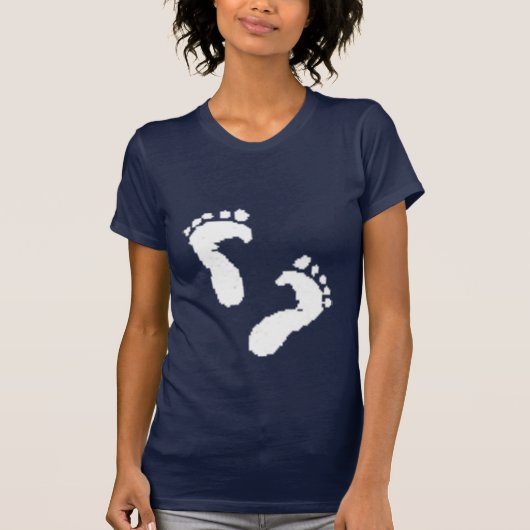 Primeros Pasosの女性のTシャツ Tシャツ (正面)