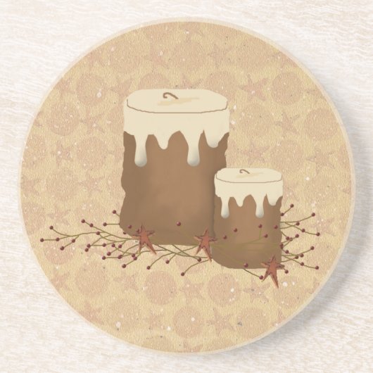 Primitive Candles Coaster コースター (正面)