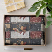 Primitive Farmhouse Appliqué & Geometric 薄葉紙 (ギフト)