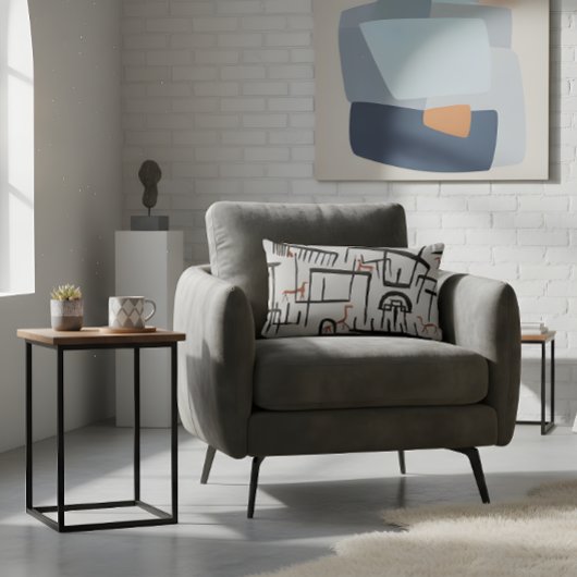 Primitive Pulse Lumbar Pillow ランバークッション