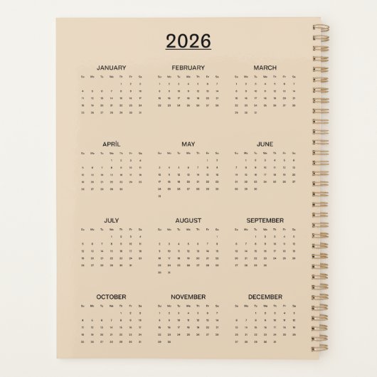 Primrose by Alphonse Mucha (1899) プランナー手帳 (裏面)