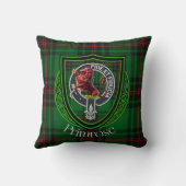 Primrose Scottish Clan Tartan & Crest クッション (裏面)