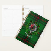 Primrose Scottish Clan Tartan & Crest プランナー手帳 (ディスプレー)