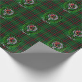 Primrose Scottish Clan Tartan & Crest ラッピングペーパー (角)