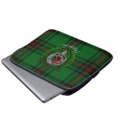 Primrose Scottish Clan Tartan & Crest ラップトップスリーブ (正面下部)