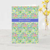 Primroses良いカード、トルコ語のグリーティングを取得 カード (黄色い花)