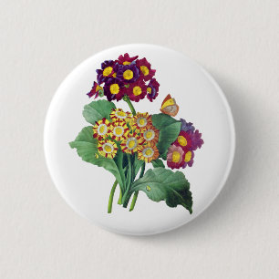 Primula Auricula - Cowslip – ピエール・ジョセフ・ルドゥート 缶バッジ