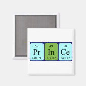 Prince周期表名磁石 マグネット (正面/裏面)