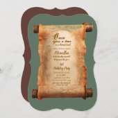 Prince Boys Third Party Birthday Invitation 招待状 (正面/裏面)