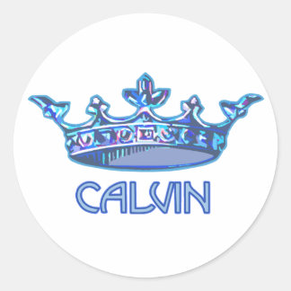 Prince Calvin Stickers ラウンドシール