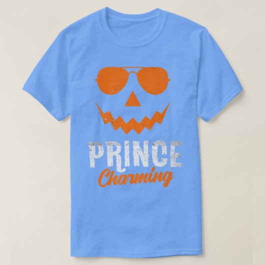 Prince Charming Funny Costume Funny Halloween Pump Tシャツ (デザイン正面)