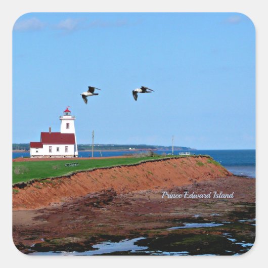 Prince Edward Island Lighthouse スクエアシール (正面)