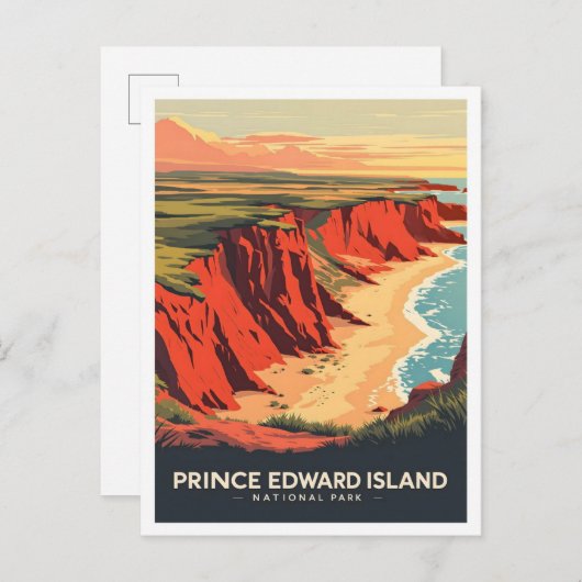 Prince Edward Island National Park Canada Travel ポストカード (正面/裏面)