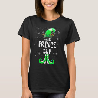 Prince Elf Matching Family Group Christmas Party Tシャツ