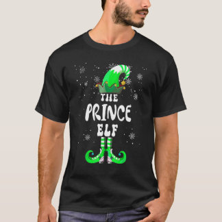 Prince Elf Matching Family Group Christmas Party Tシャツ