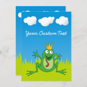 Prince Frog 4.5インチx 6.25インチ (正面/裏面)