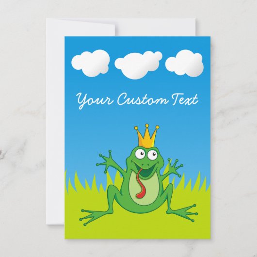 Prince Frog 4.5インチx 6.25インチ (正面)