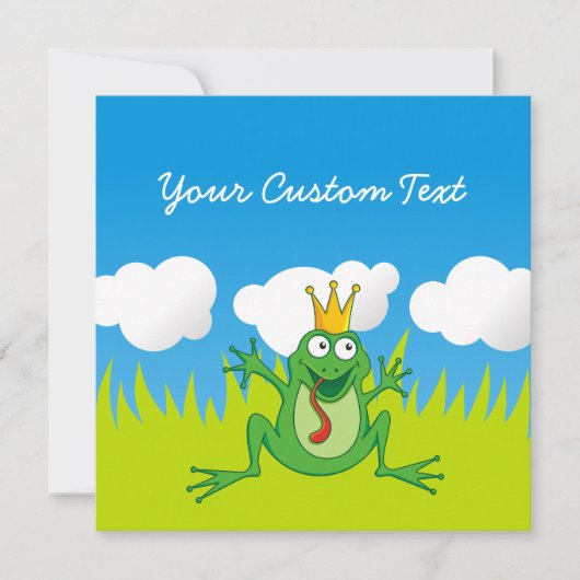 Prince Frog 5.25インチx 5.25インチ (正面)