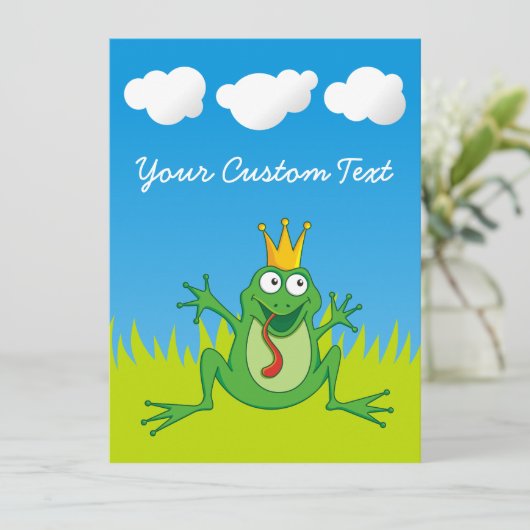 Prince Frog 5.5インチx 7.5インチ (スタンド正面)