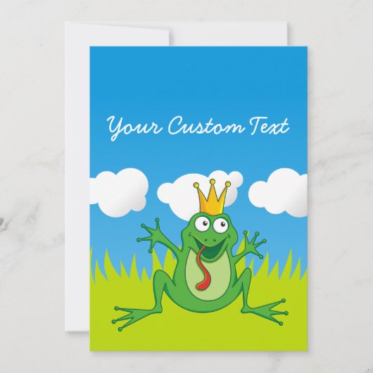 Prince Frog 5" x 7" (正面)