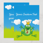 Prince Frog 5" x 7" (正面/裏面)
