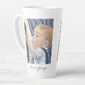 Prince George  カフェラテマグ (左アングル)