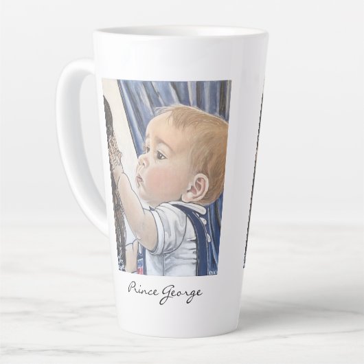 Prince George カフェラテマグ (左アングル)