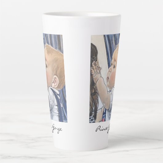 Prince George  カフェラテマグ (正面)