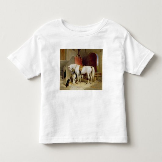 Prince George's Favorites (キャンバス上の油) トドラーTシャツ (正面)