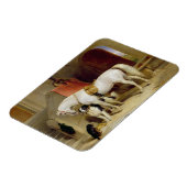 Prince George's Favorites (キャンバス上の油) マグネット (左側)