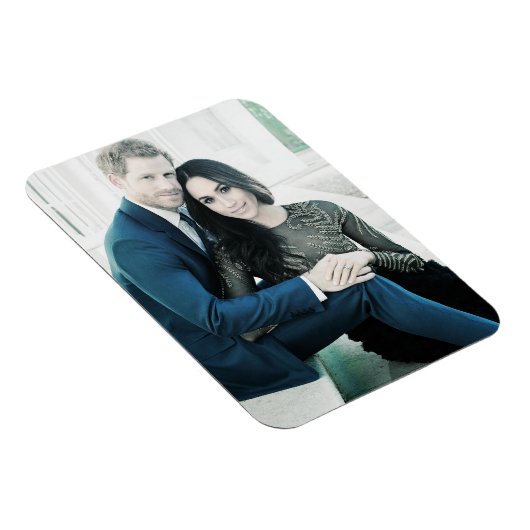 Prince Harry engagement portrait stylized マグネット (右側)
