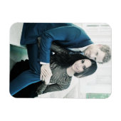 Prince Harry engagement portrait stylized マグネット (横)