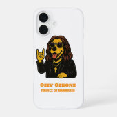 Prince of Barkness Funny Rock  Dog Phone Case iPhone 16ケース (裏面)