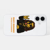 Prince of Barkness Funny Rock Dog Phone Case iPhone 16ケース (裏面横)