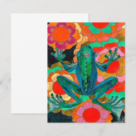 Prince Of Lost Lakes Frog Funny Wild Animal Lover 招待状 (正面/裏面)